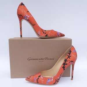 MARY KATRANTZOU x GIANVITO ROSSI Foliage Pumps 41